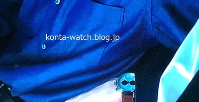 大谷 亮平　トリワ　ネヴィル  シルバー×ブルー×ブラウンレザーベルト　『監察医 朝顔  第2シーズン』