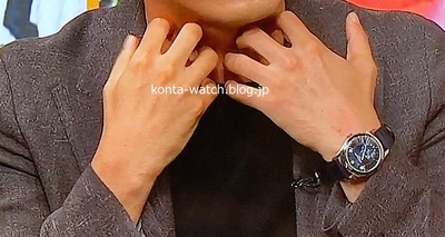 岡田 准一（V6)　　パテック・フィリップ　アニュアルカレンダー　『嵐にしやがれ』より