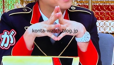 中居 正広　シャネル　J12 ホワイトセラミック 12Pダイヤ 38mm　『中居正広の金曜日のスマイルたちへ』より