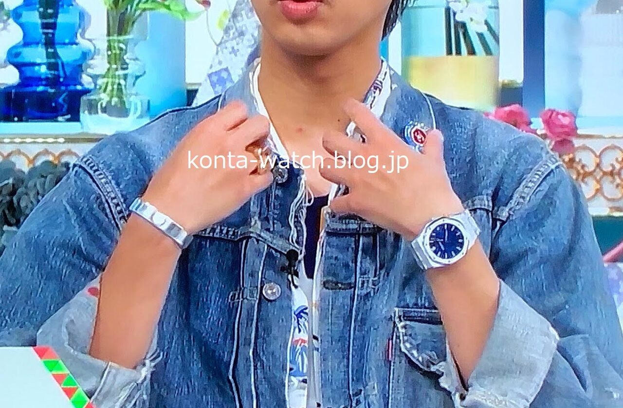 藤ヶ谷 太輔（Kis-My-Ft2） オーデマ・ピゲ ロイヤルオーク ブルー 