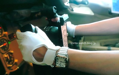 玉森 裕太（Kis-My-Ft2）　カルティエ　サントス ドゥ カルティエ ウォッチ LM　金曜ナイトドラマ『NICE FLIGHT!』より