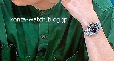 濱家 隆一（かまいたち）　ロレックス　コスモグラフ デイトナ　『アメトーーク！』より
