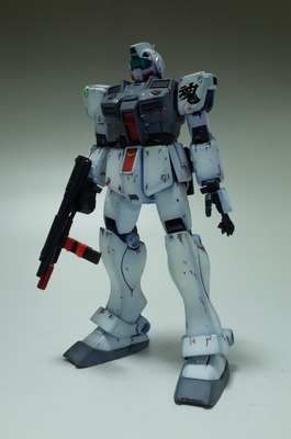 HGUC ジム寒冷地仕様 塗装