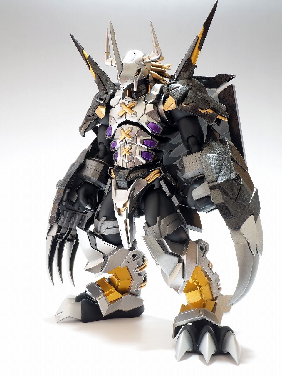 ウォーグレイモン、ブラックウォーグレイモン プラモデル、素組み 完成品レビュー】Figure-rise Standard Amplified ブラック