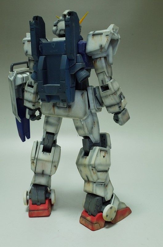 完成品レビュー】1/100 MG 陸戦型ガンダム【簡単フィニッシュ