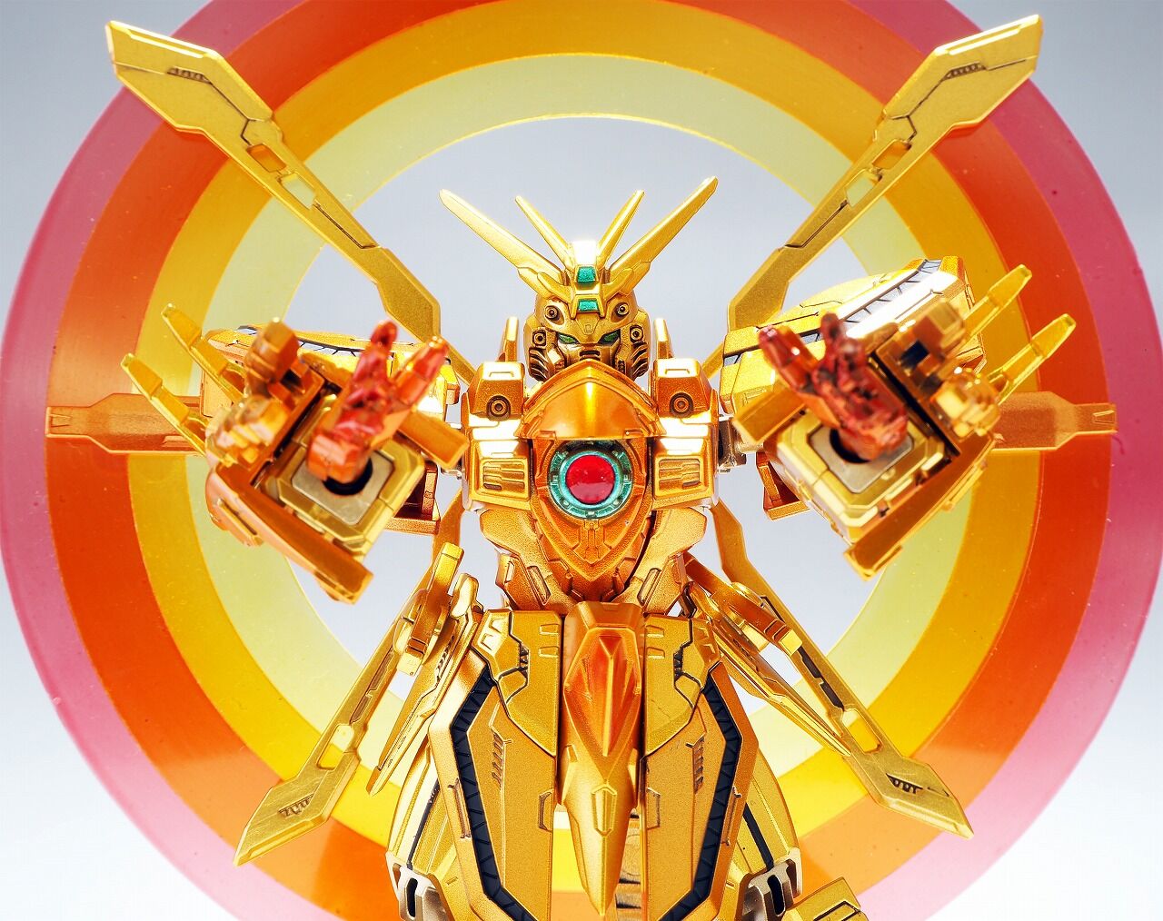 続・Gフレーム ゴッドガンダム ハイパーモード化塗装