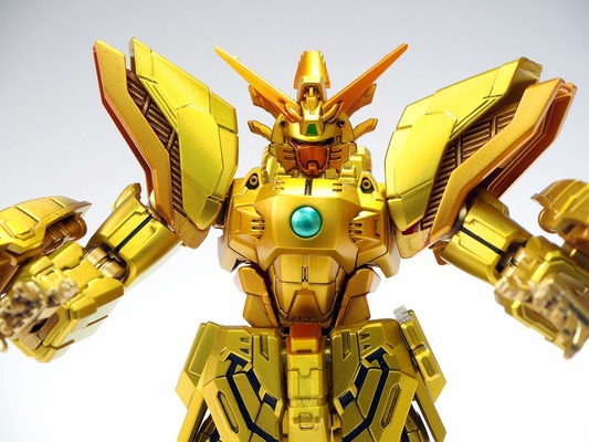続・ Gフレーム シャイニングガンダム スーパーモード化塗装