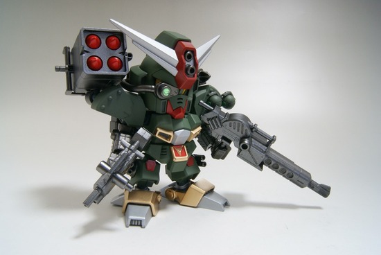 完成品レビュー レジェンドbb コマンドガンダム 塗装 ガンプラ 素晴らしきガンプラ日和