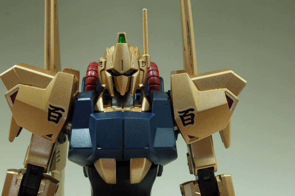 完成品レビュー 1 144 Hguc Revive 百式 塗装 簡単フィニッシュ ランナー塗装 ガンプラ 素晴らしきガンプラ日和