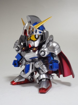 完成品レビュー レジェンドbb ナイトガンダム 塗装 パール塗装 メタリック塗料 ガンプラ 素晴らしきガンプラ日和