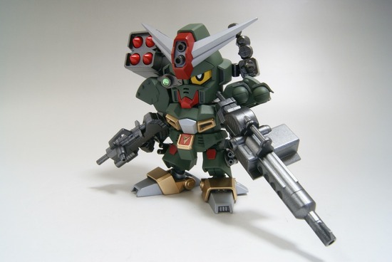 完成品レビュー レジェンドbb コマンドガンダム 塗装 ガンプラ 素晴らしきガンプラ日和