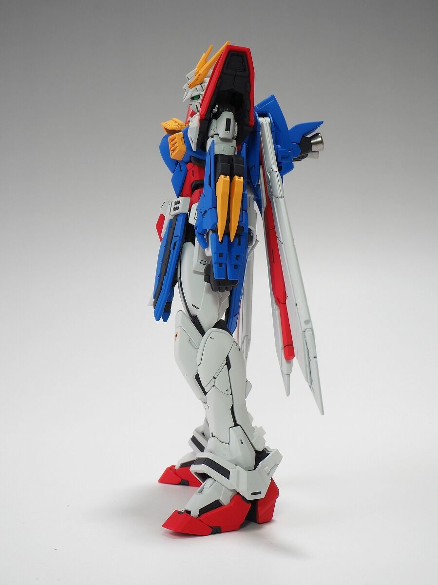 RG 1/144 ゴッドガンダム 塗装済み完成品 RG 1/144 ゴッドガンダム 完成品 塗装品 - メルカリ