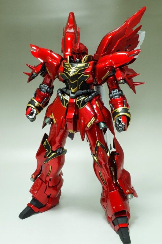 MG シナンジュ \"匠studioカスタム\" 1/100 キャンディ塗装完成品 MG シナンジュ 