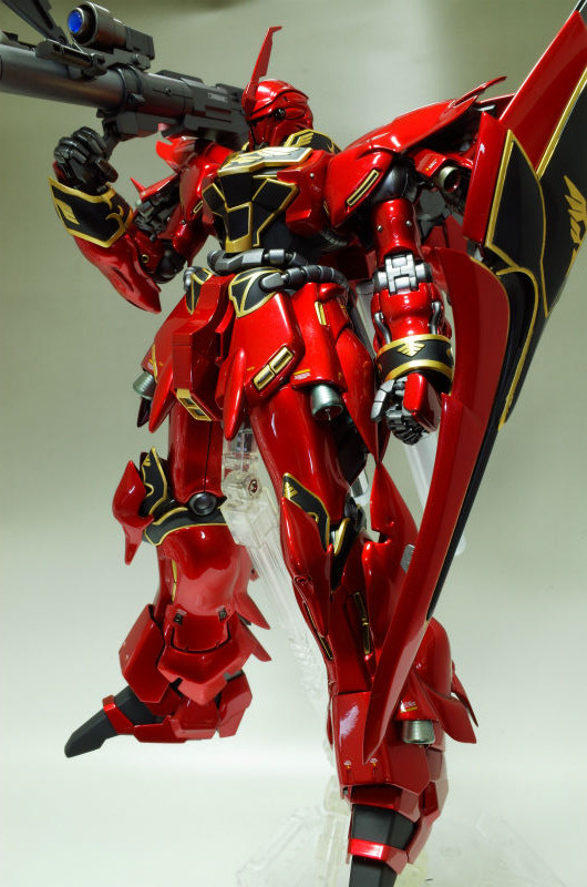MG シナンジュ \"匠studioカスタム\" 1/100 キャンディ塗装完成品 MG シナンジュ 