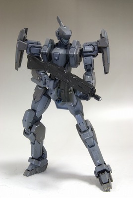 1/60 ガーンズバック Ver.IV 塗装してデカール貼り
