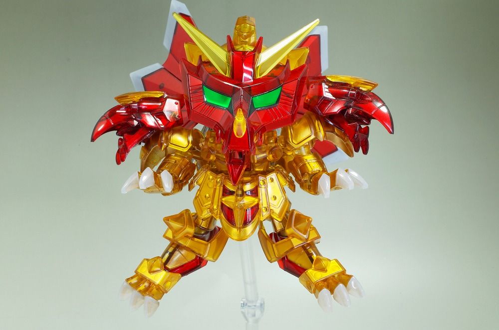 ガンダムベース限定騎士スペリオルドラゴン（クリアカラー）組立済み