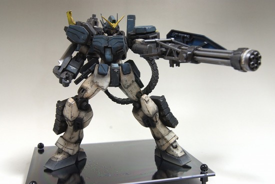 完成品レビュー 1 100 Mg ガンダムヘビーアームズカスタム Ew ウェザリング塗装 素組み ガンプラ 素晴らしきガンプラ日和