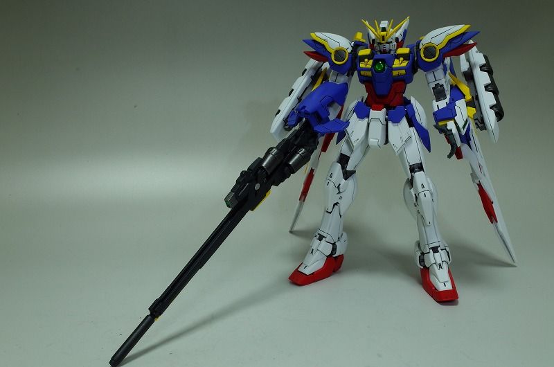 完成品レビュー】1/144 RG ウイングガンダム EW【塗装】【ガンプラ