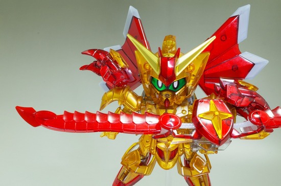 ナイトスペリオルドラゴン ガンダムベース限定クリアカラー 塗装