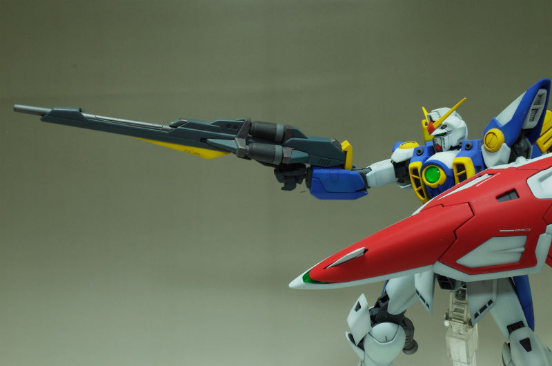 完成品レビュー】1/100 MG ウイングガンダム【塗装】【グラデーション