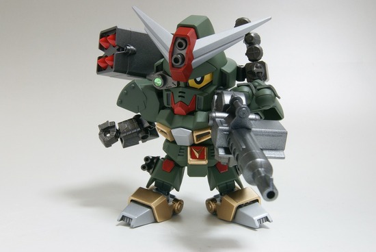 ガンプラ コマンドガンダム 塗装