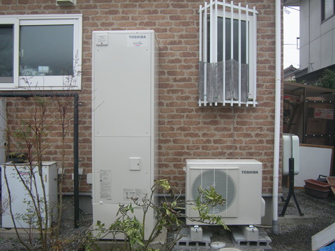エコキュート（省エネ電気温水器）設置工事