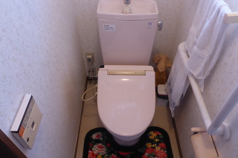 ウォシュレット取換え工事（最新、節電タイプ）