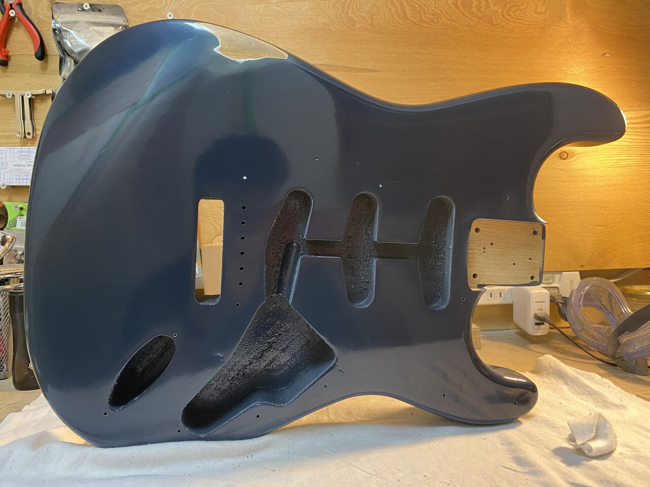 Refinish Aged Strat Refinish Aged Strat