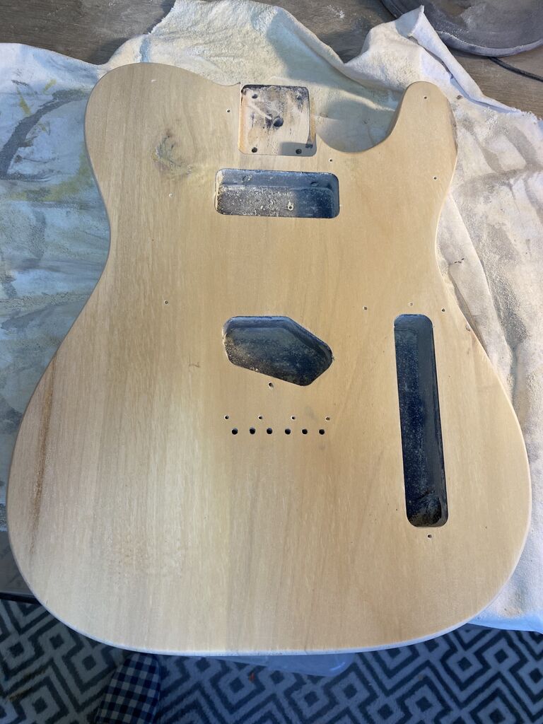 Bacchus BLS-120 Vintage Series Guitar, All Lacquer Refinish