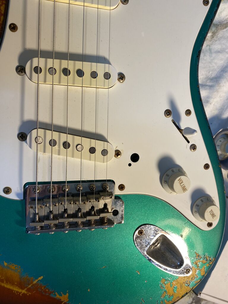 Custom Refinish Relic Strat 