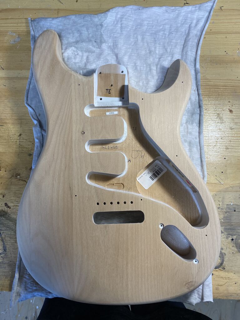 世界で一つだけのSilver Skyを作ろう ② : Kooy GuitarsのK