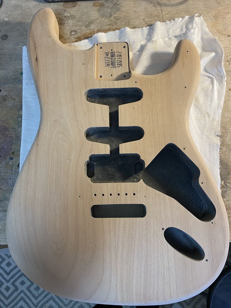 Kooy Guitars Refin By KG Aged Strat 