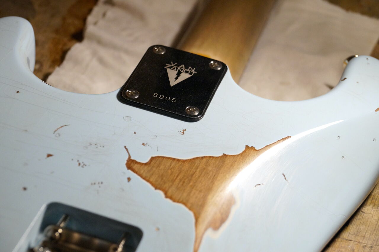 Kooy Guitars Refin By KG Aged Strat 