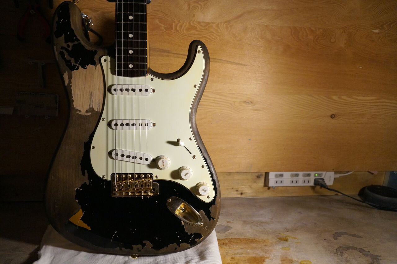 Refin By KG Aged Strat Refin By KG Aged Strat