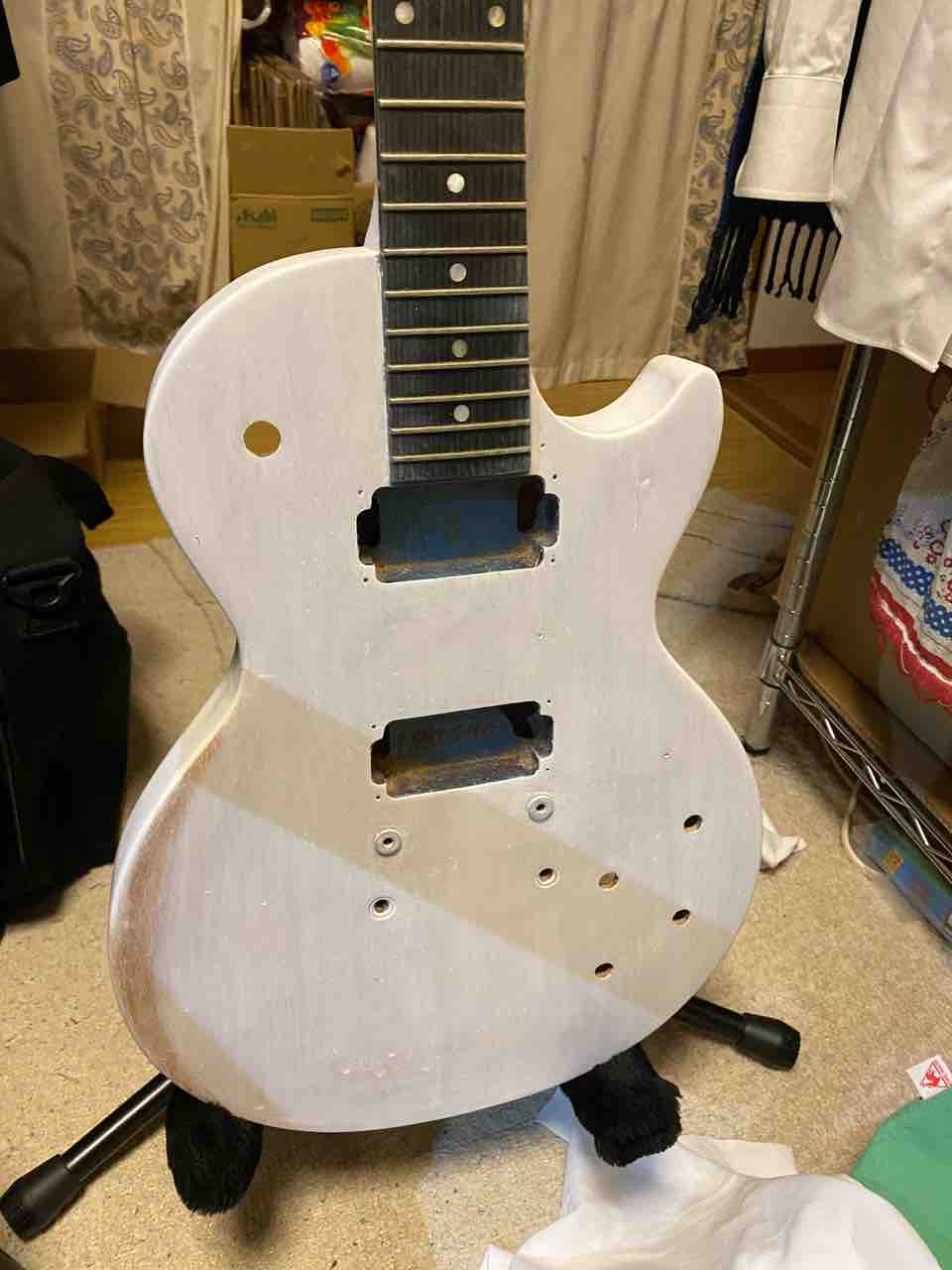 レスポールスペシャルをリフィニッシュ Kooy Guitarsのk レスポールスペシャルをリフィニッシュ Kooy Guitarsのk