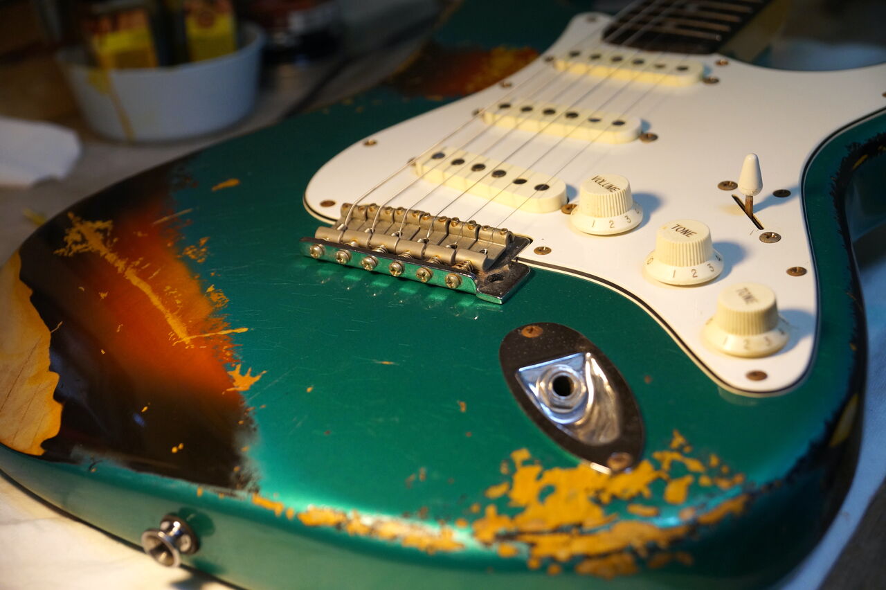 Custom Relic Strat Custom Relic Strat