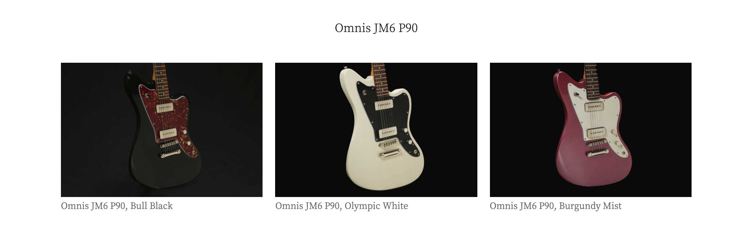 FANO Guitarsの廉価モデル『Omnis』を徹底分析 : Kooy GuitarsのK