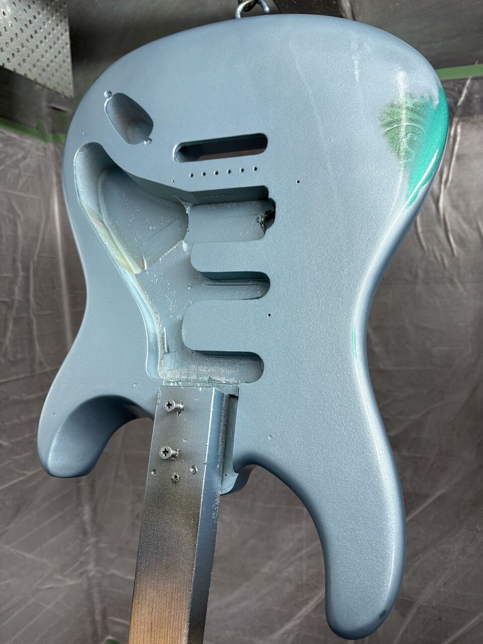 PRS silver sky USA製　マルチレイヤー 世界で一つだけのSilver Skyを作ろう ③ : Kooy GuitarsのK