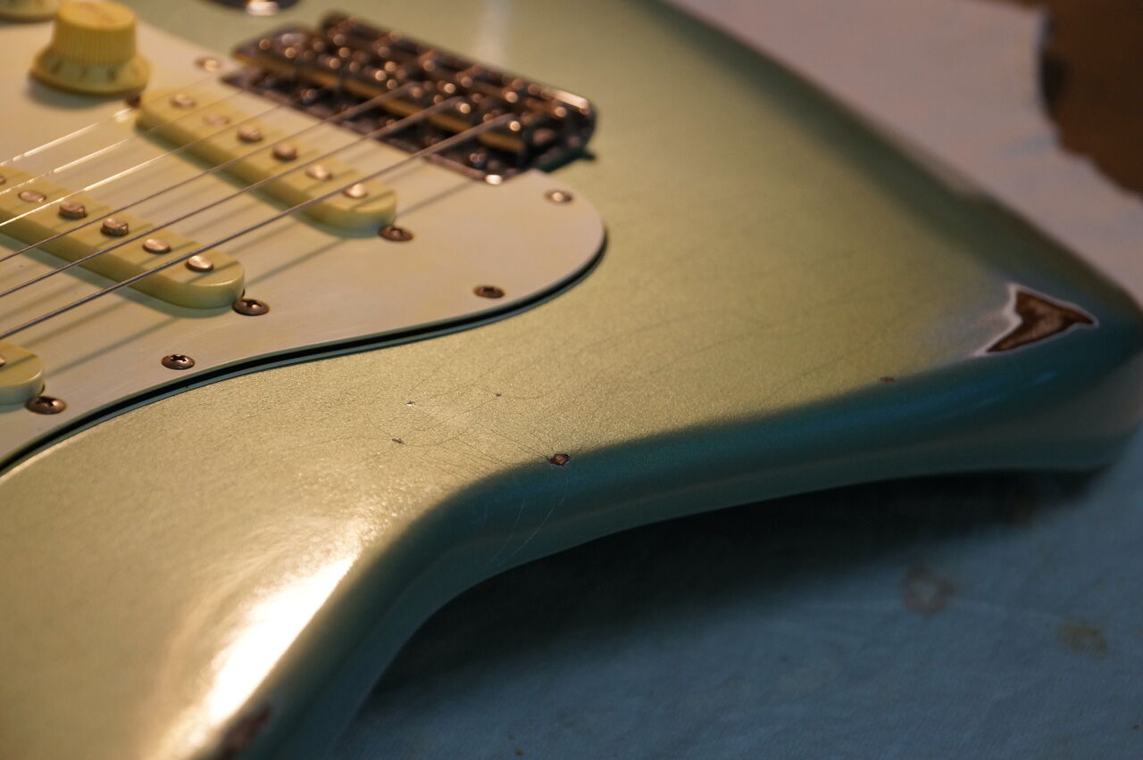 Kooy Guitarsのレリックストラト Kooy GuitarsのK - kooyguitars