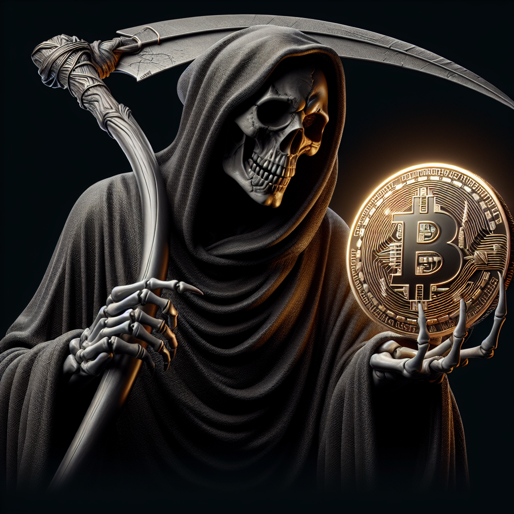 ビットコインさんが命を刈り取る値動きwvwvwvwvw