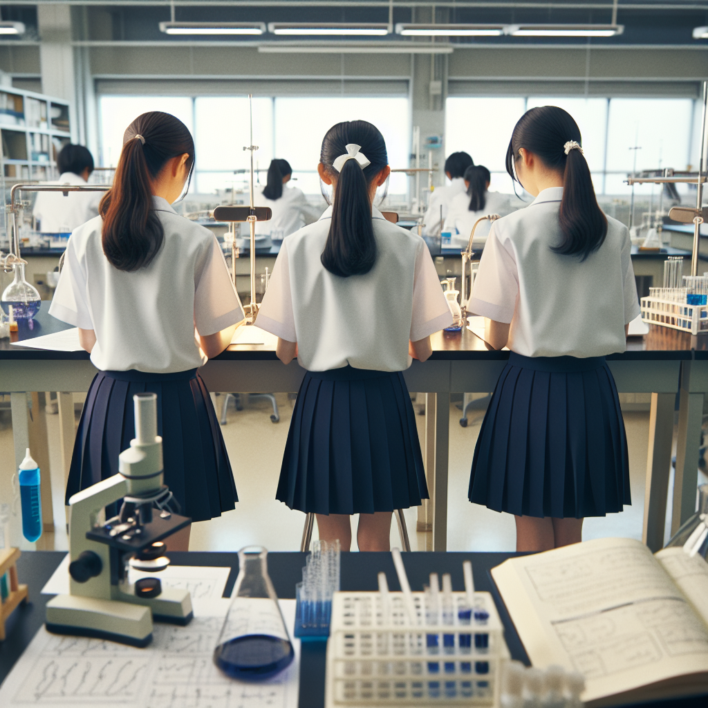 【画像】JK３人組、ミドリムシを閉じ込めるボールを発明！！！！！！！！！！
