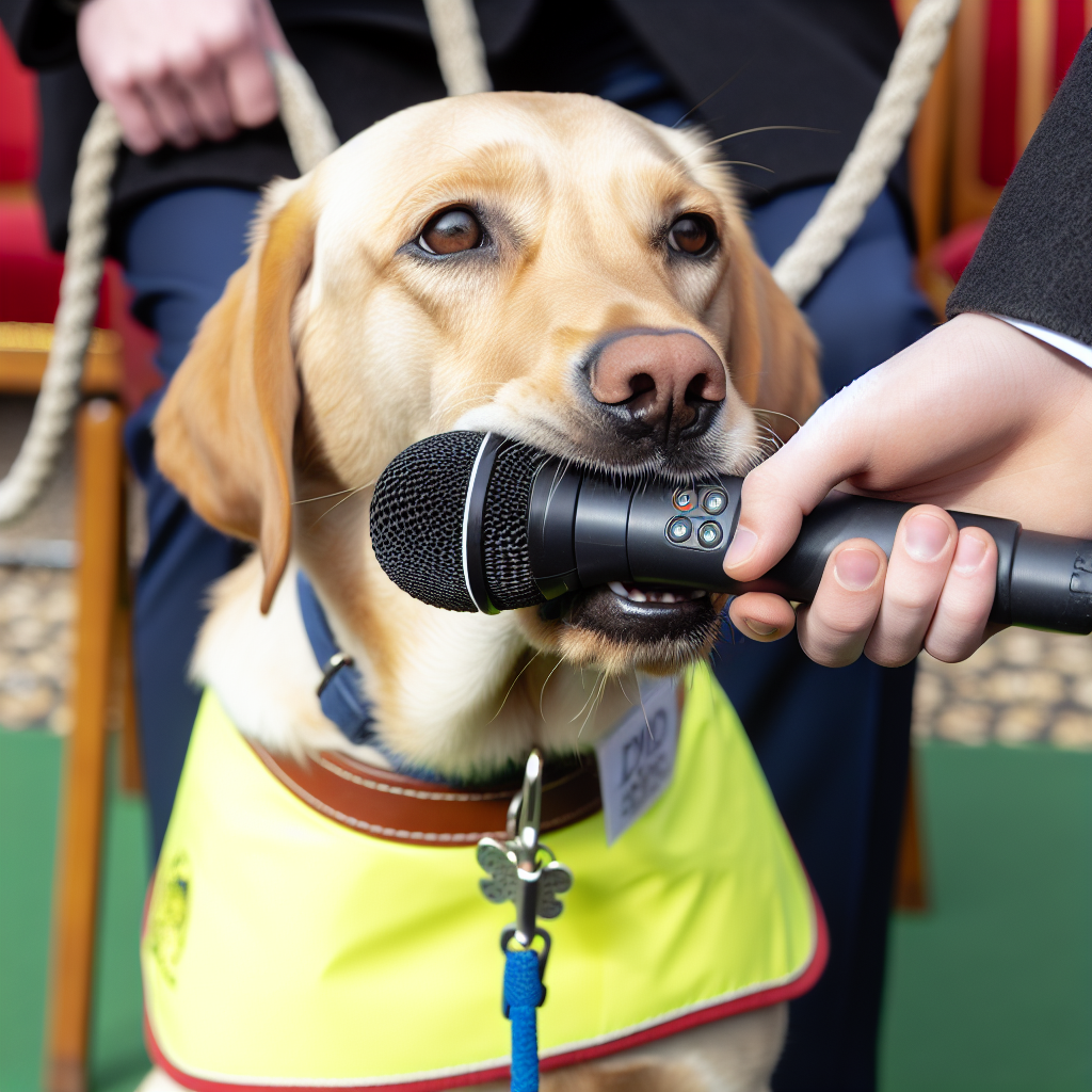 【画像】盲導犬さん、お気持ち表明