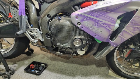 CBR1000RR SC57 マトリス リアサス交換 : 磯子岸壁夜遊び倶楽部#45