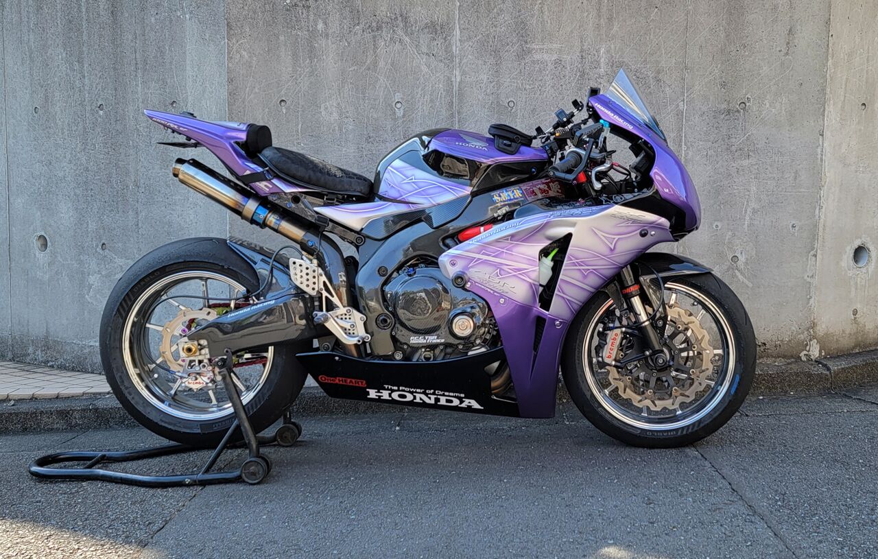 CBR1000RR SC57 サイド出しマフラー計画 : 磯子岸壁夜遊び倶楽部#45