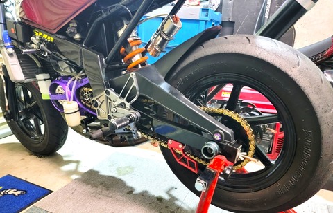 NSR-mini GROMリアフェンダー加工流用 : 磯子岸壁夜遊び倶楽部#45