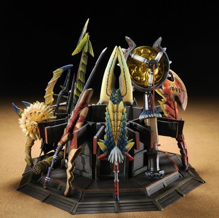 MHP3】「モンスターハンター 狩猟武器コレクション Vol.4」ジンオウ