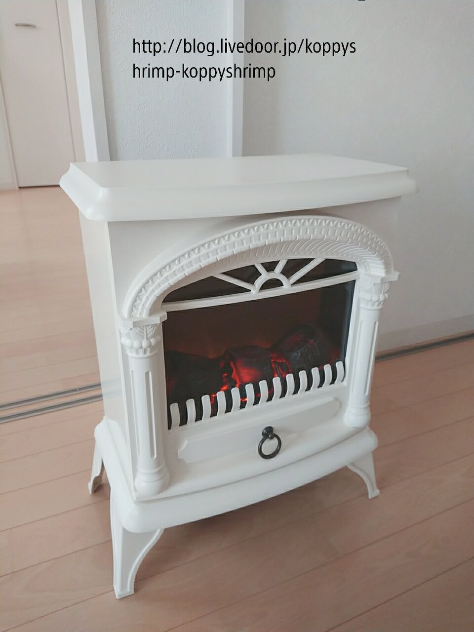 ニトリの暖炉型ヒーター コッピーの好きなコトいろいろ