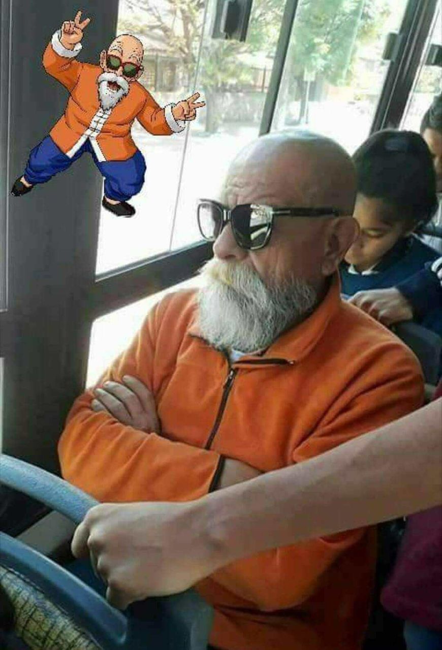 画像 バスに亀仙人が乗ってるんだがｗｗｗww 美味しい毒