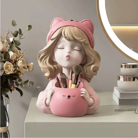 ペン立て置物