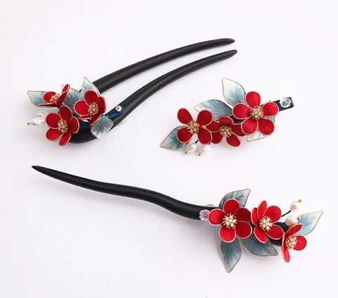 檀木のかんざし